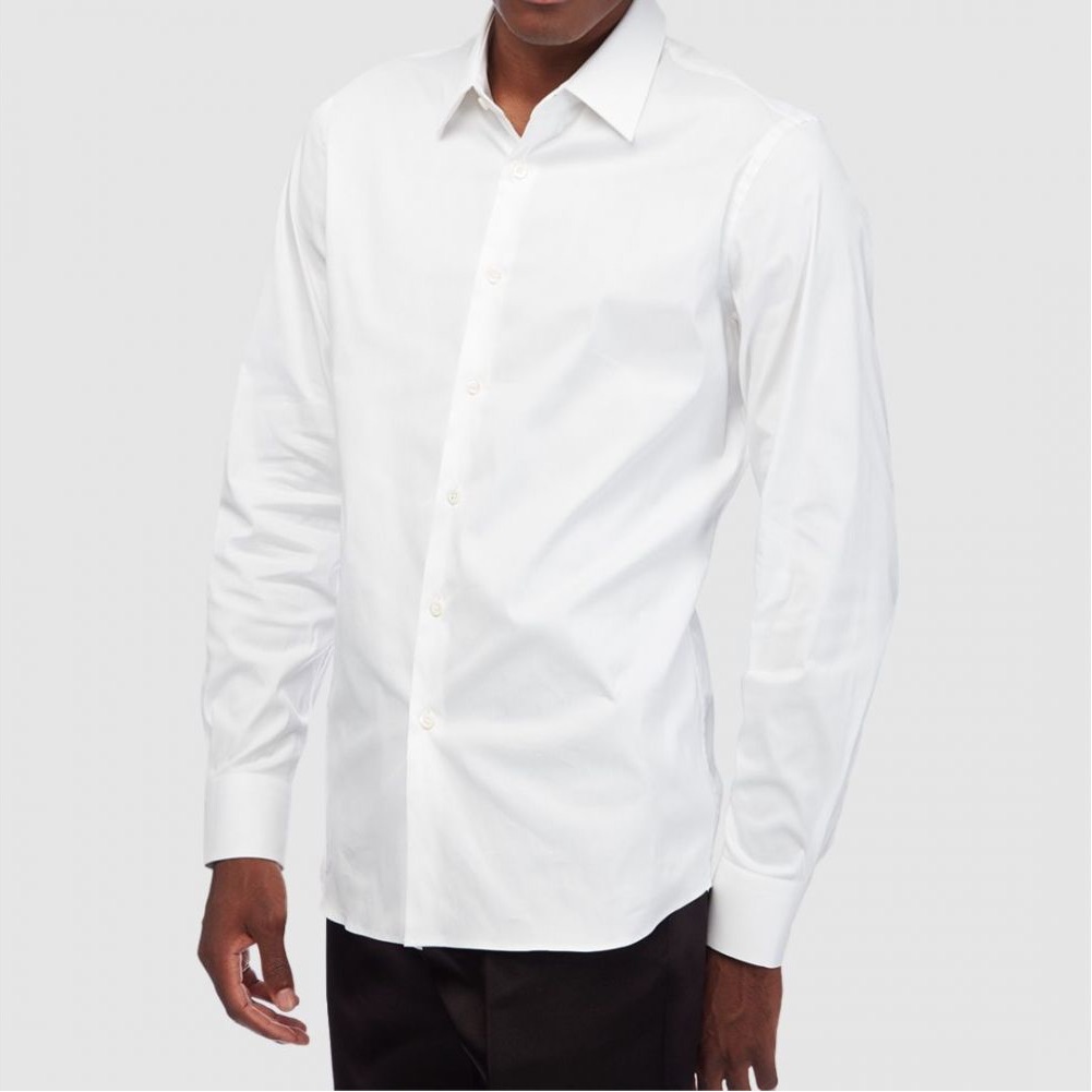 Prada White Button Down Dress Shirt N194-40